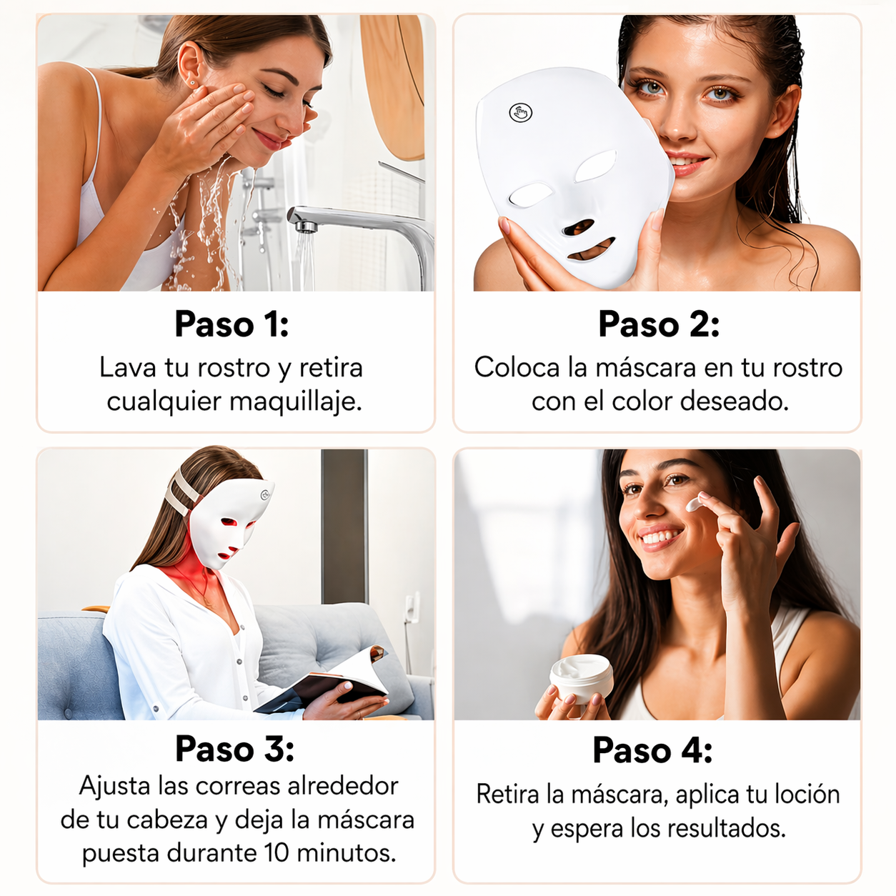 Pack Macara led + balasamo antiarrugas