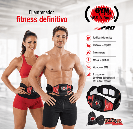Cinturón de electroestimulación muscular EMS para entrenamiento integral